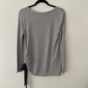 LOFT sweater with ribbon detailing